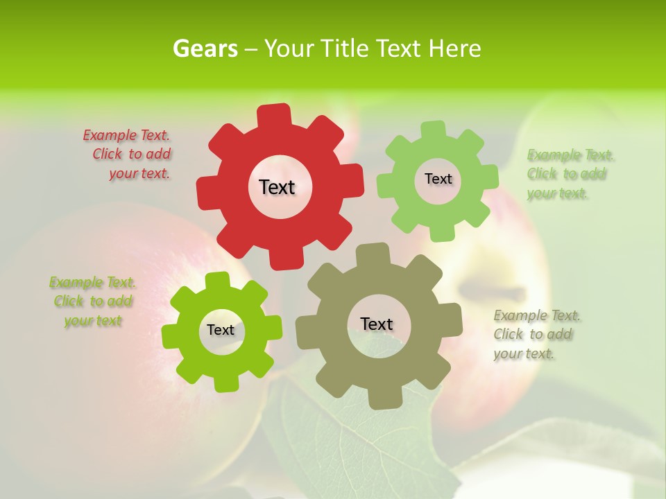 Delicious Food Plant PowerPoint Template