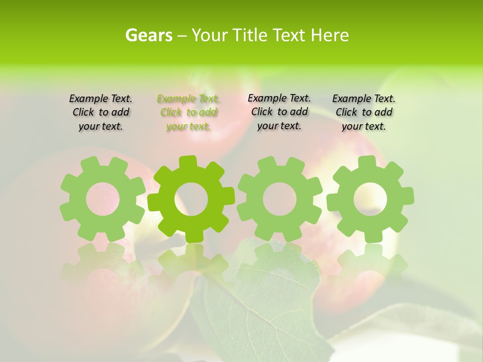 Delicious Food Plant PowerPoint Template