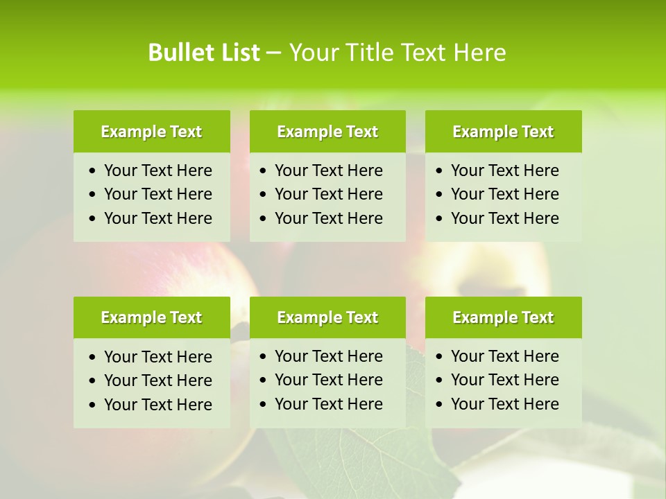 Delicious Food Plant PowerPoint Template