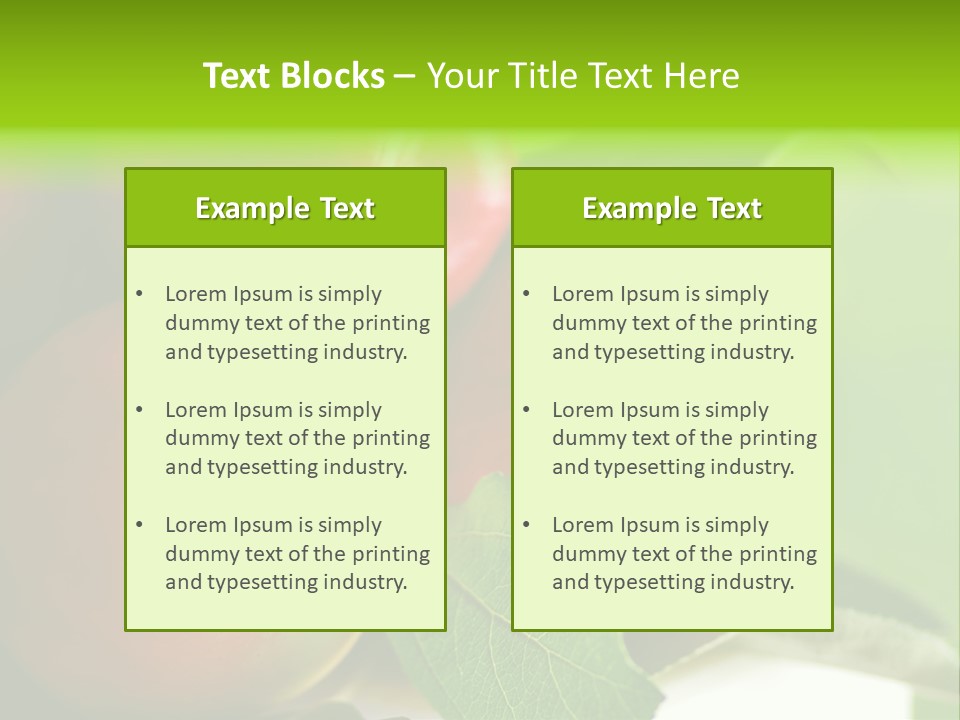 Delicious Food Plant PowerPoint Template
