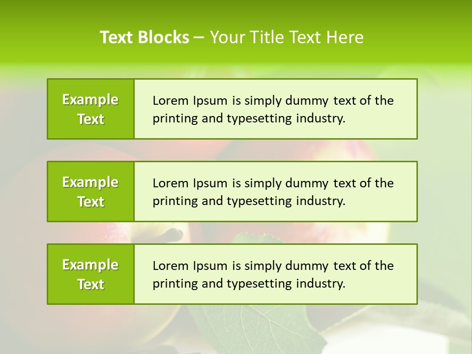 Delicious Food Plant PowerPoint Template