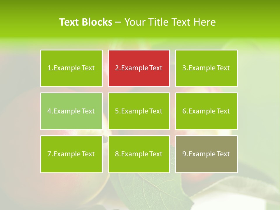 Delicious Food Plant PowerPoint Template