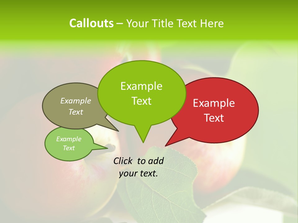 Delicious Food Plant PowerPoint Template