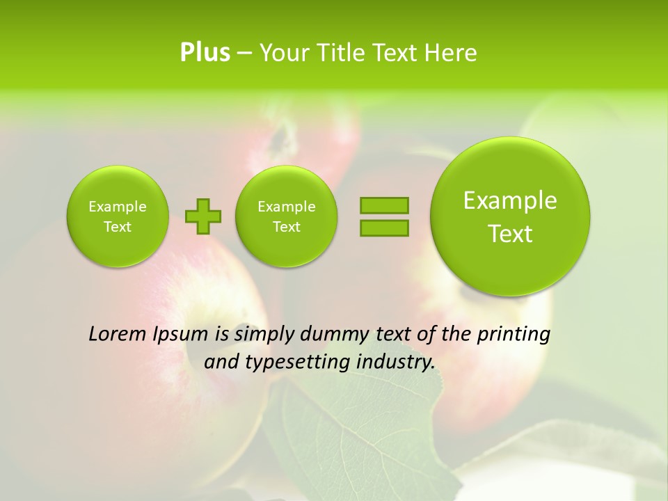 Delicious Food Plant PowerPoint Template