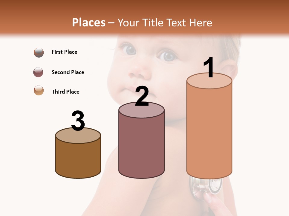 Occupation Hand Stethoscope PowerPoint Template