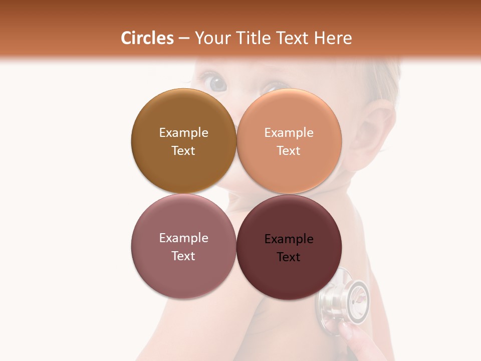 Occupation Hand Stethoscope PowerPoint Template