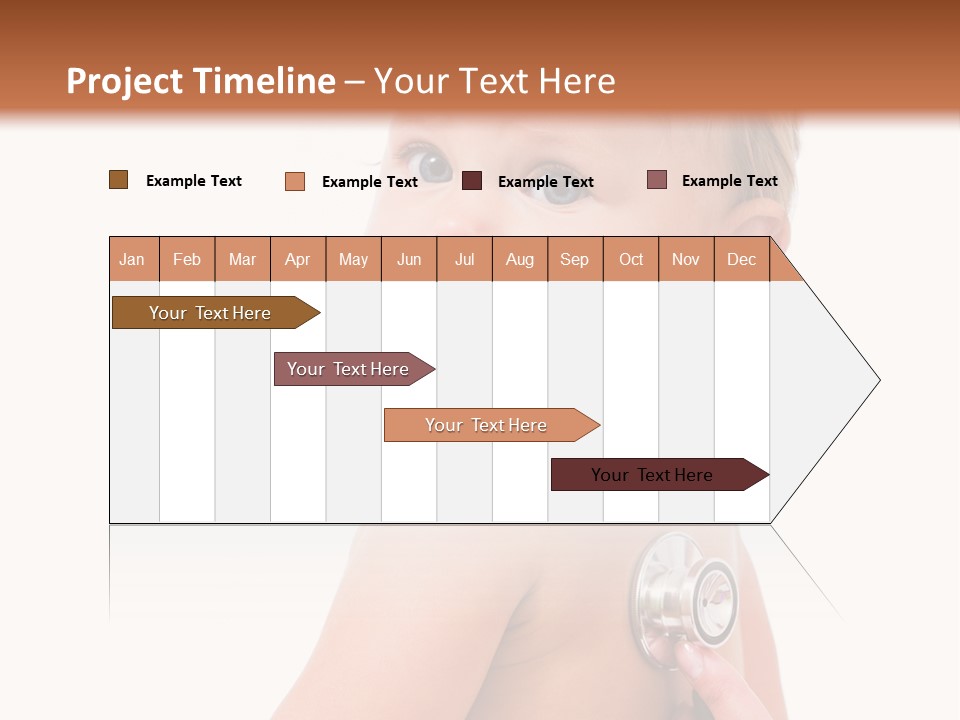 Occupation Hand Stethoscope PowerPoint Template