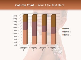 Occupation Hand Stethoscope PowerPoint Template