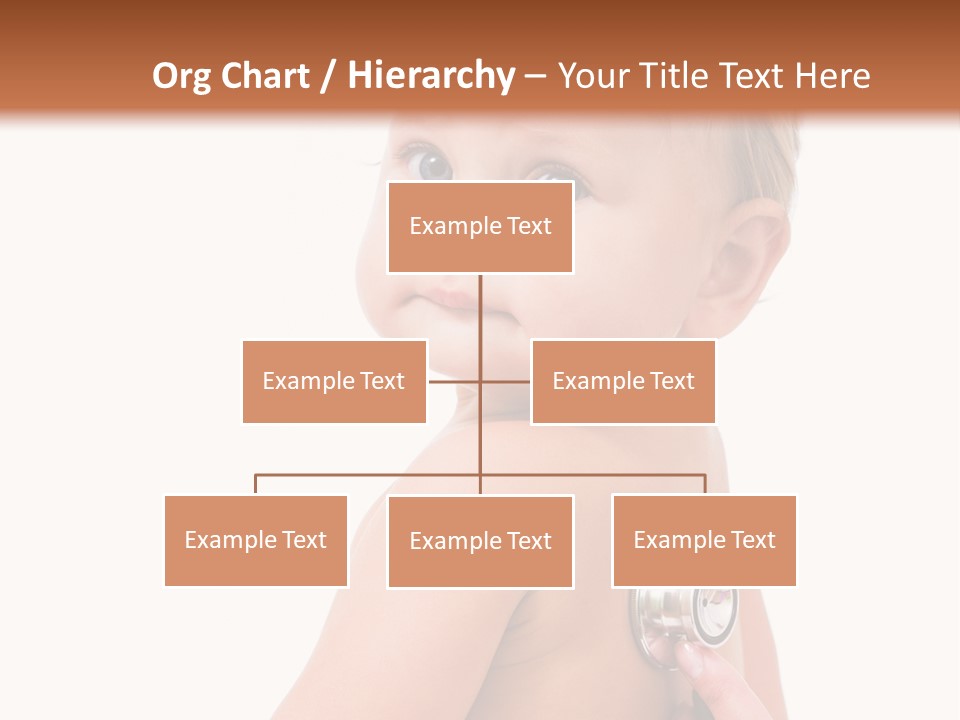 Occupation Hand Stethoscope PowerPoint Template