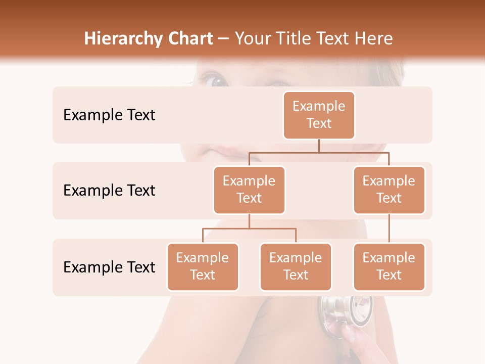 Occupation Hand Stethoscope PowerPoint Template