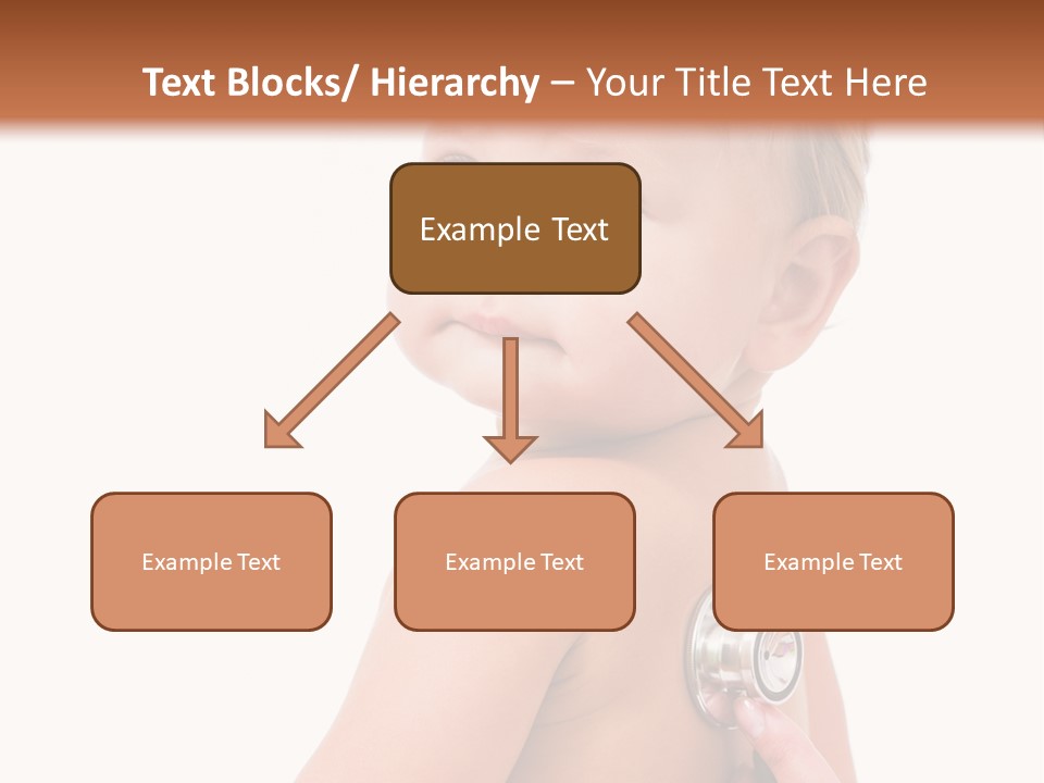 Occupation Hand Stethoscope PowerPoint Template