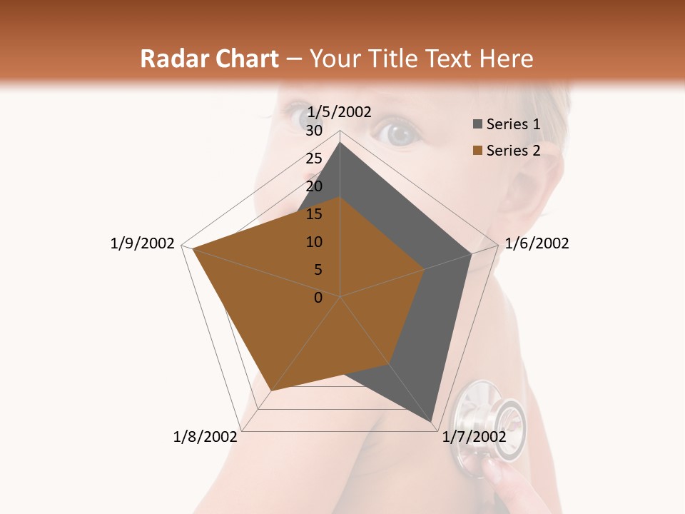 Occupation Hand Stethoscope PowerPoint Template