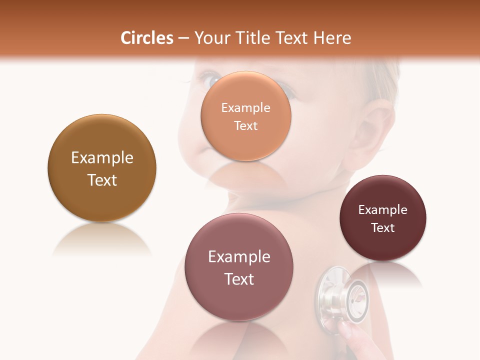 Occupation Hand Stethoscope PowerPoint Template