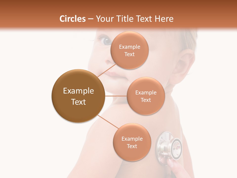 Occupation Hand Stethoscope PowerPoint Template