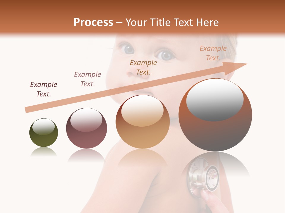 Occupation Hand Stethoscope PowerPoint Template