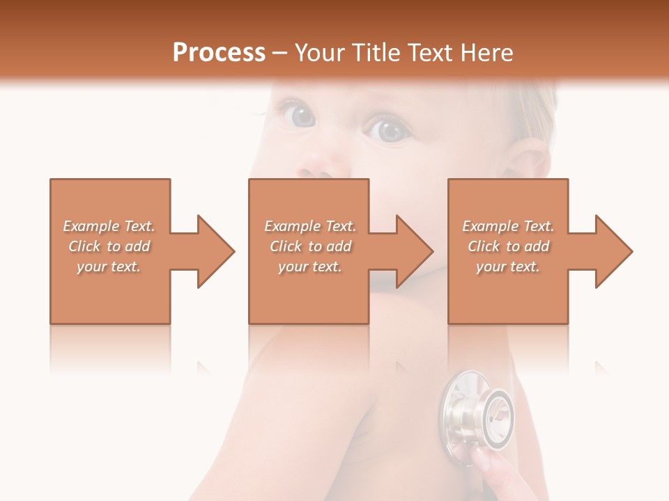 Occupation Hand Stethoscope PowerPoint Template