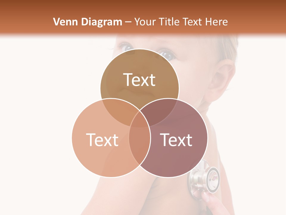 Occupation Hand Stethoscope PowerPoint Template