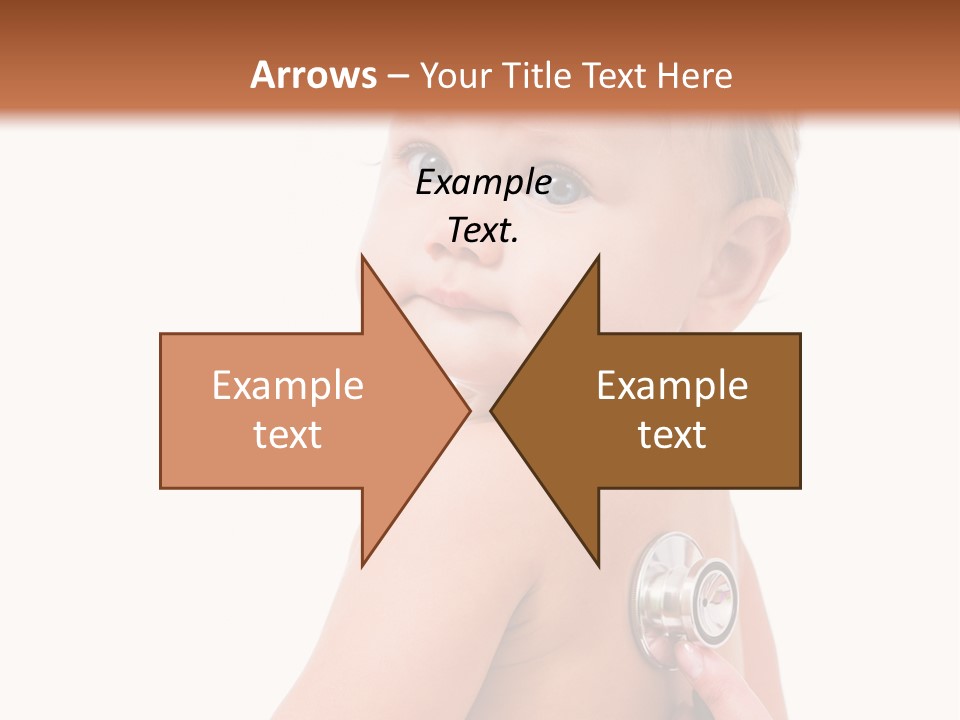 Occupation Hand Stethoscope PowerPoint Template
