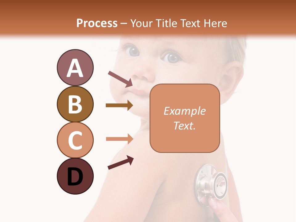 Occupation Hand Stethoscope PowerPoint Template