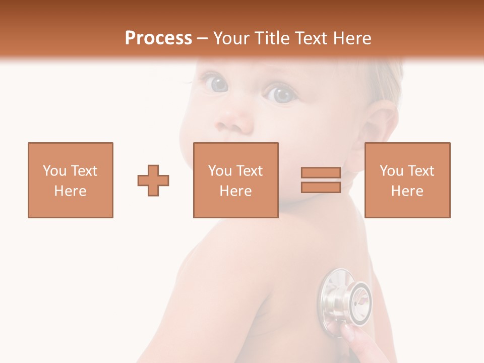 Occupation Hand Stethoscope PowerPoint Template