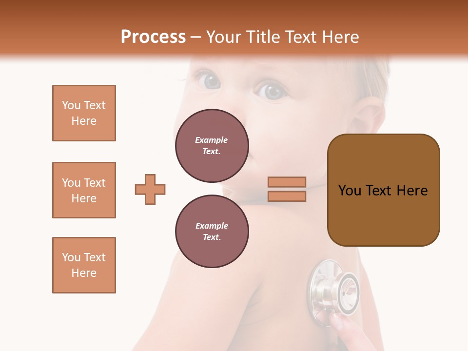Occupation Hand Stethoscope PowerPoint Template