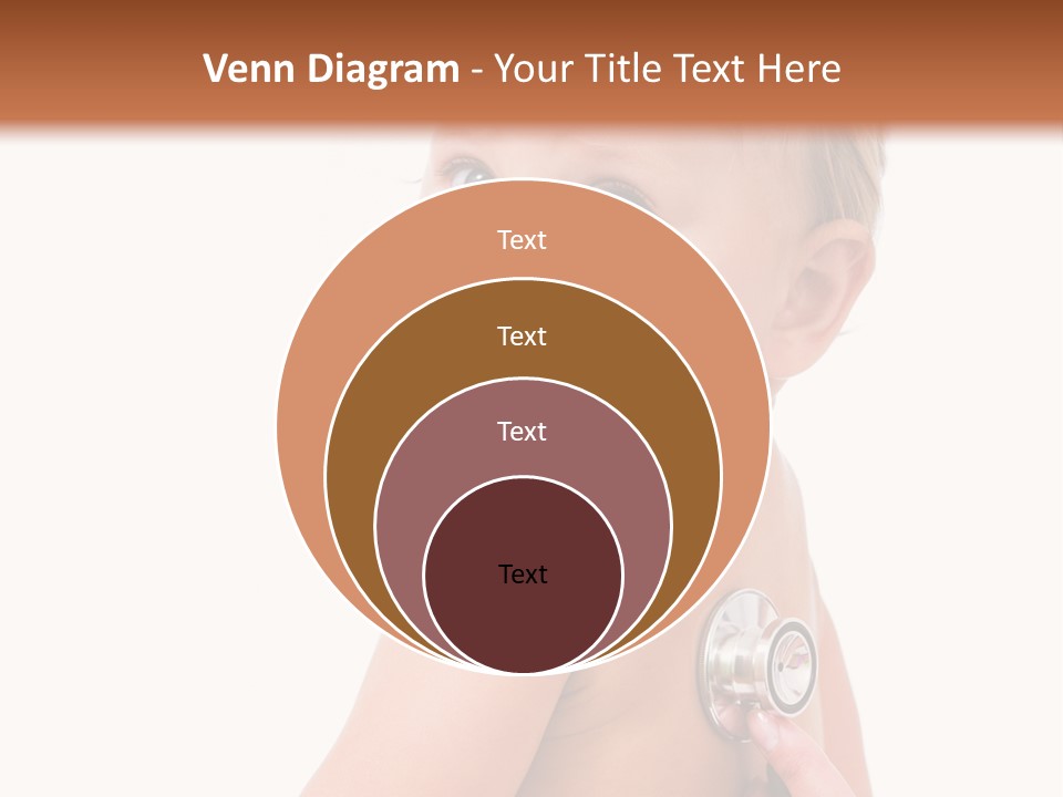 Occupation Hand Stethoscope PowerPoint Template