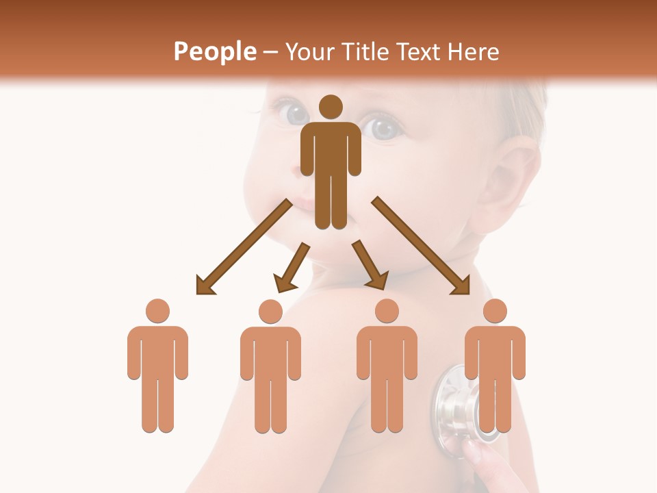 Occupation Hand Stethoscope PowerPoint Template