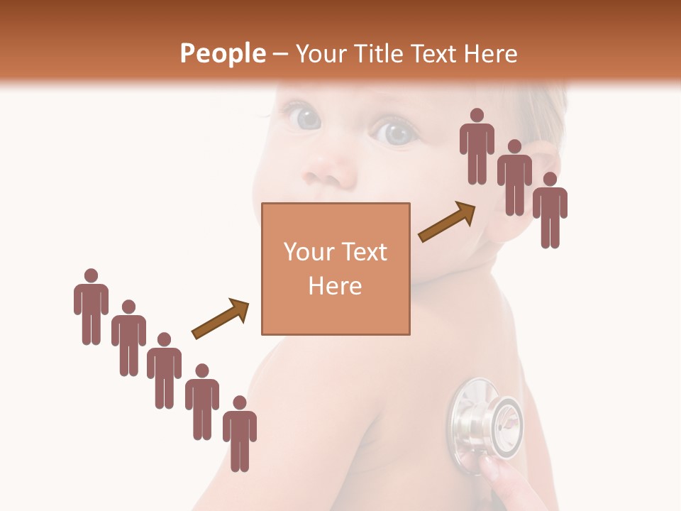 Occupation Hand Stethoscope PowerPoint Template