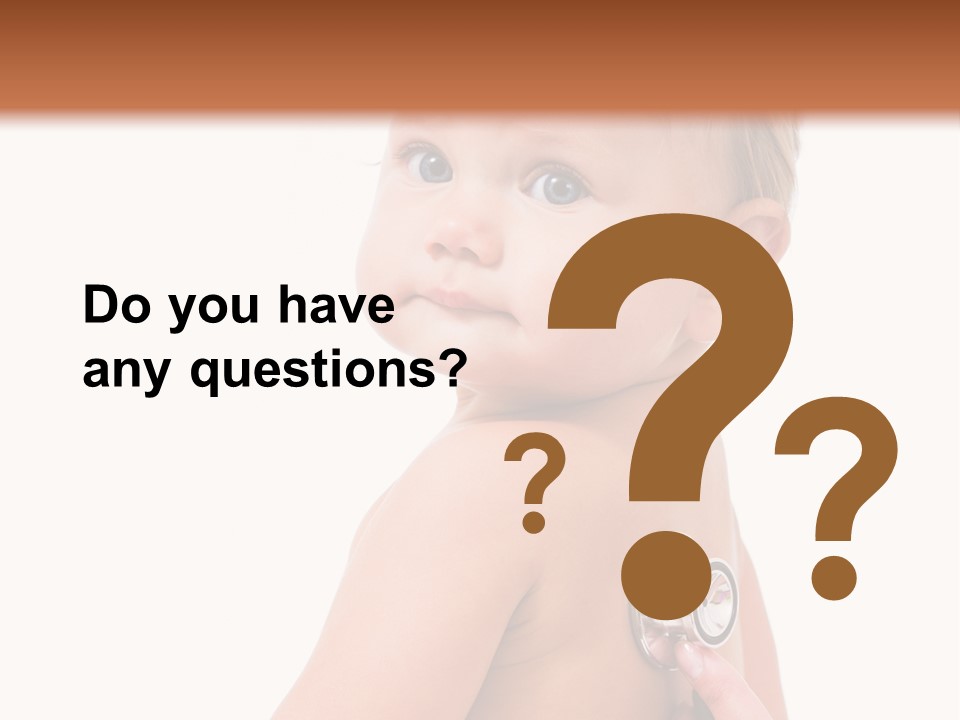 Occupation Hand Stethoscope PowerPoint Template