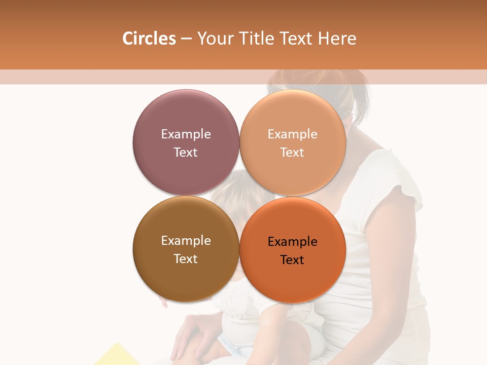 Childhood Showing Education PowerPoint Template