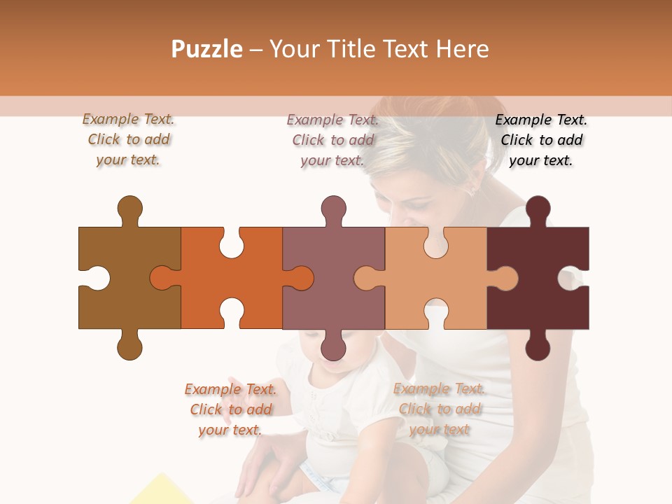 Childhood Showing Education PowerPoint Template