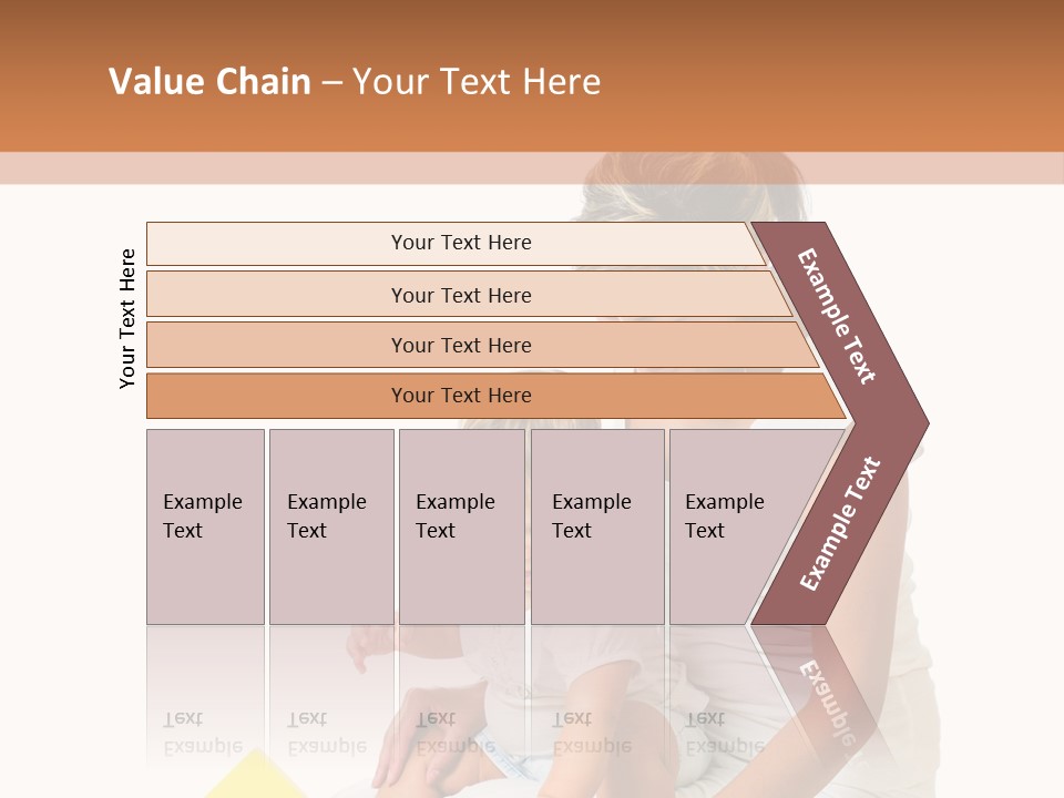 Childhood Showing Education PowerPoint Template