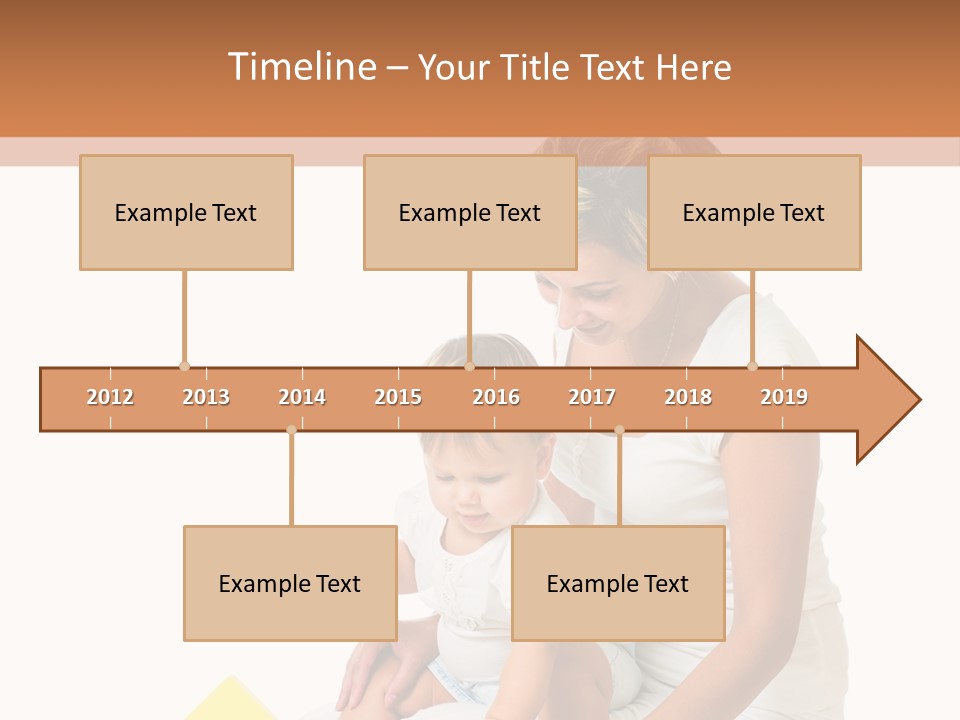 Childhood Showing Education PowerPoint Template