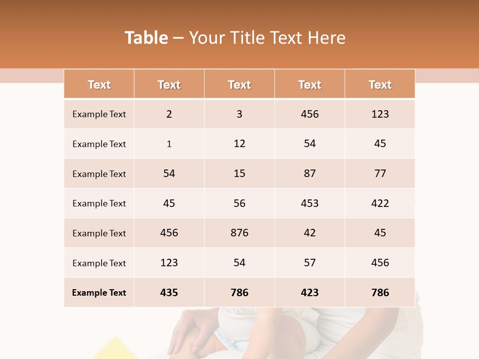 Childhood Showing Education PowerPoint Template