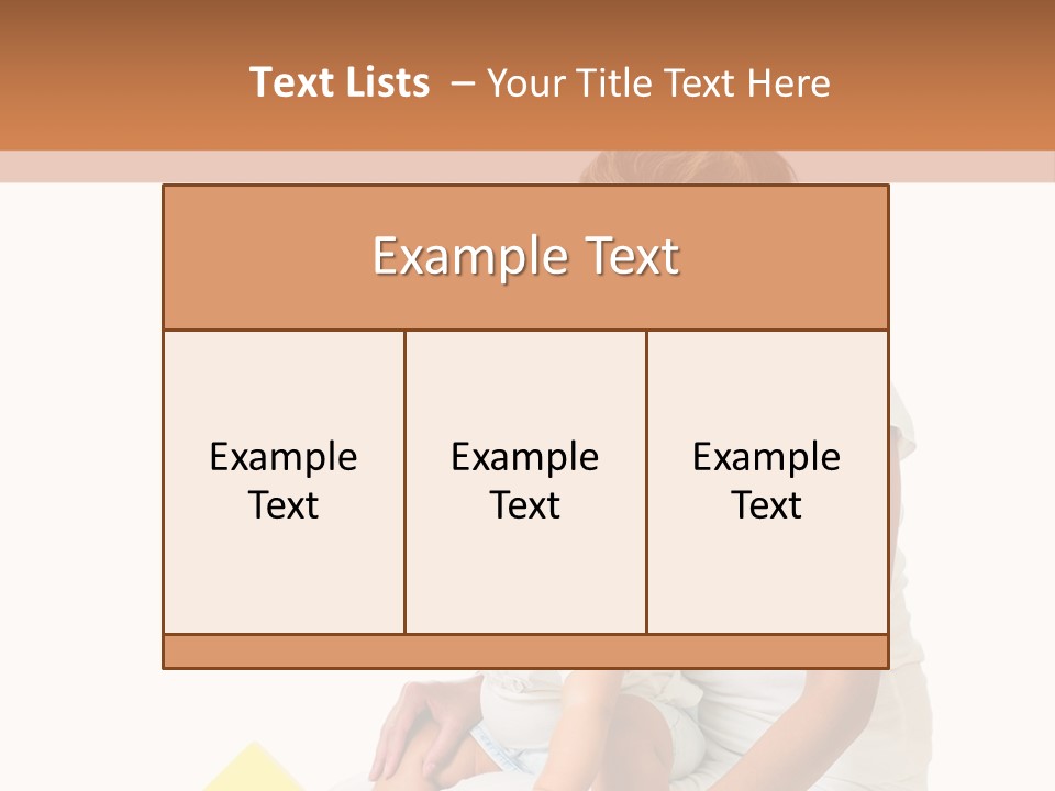 Childhood Showing Education PowerPoint Template