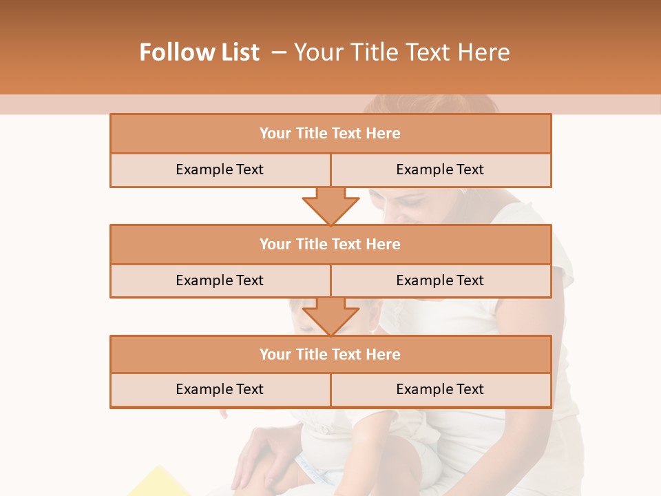 Childhood Showing Education PowerPoint Template