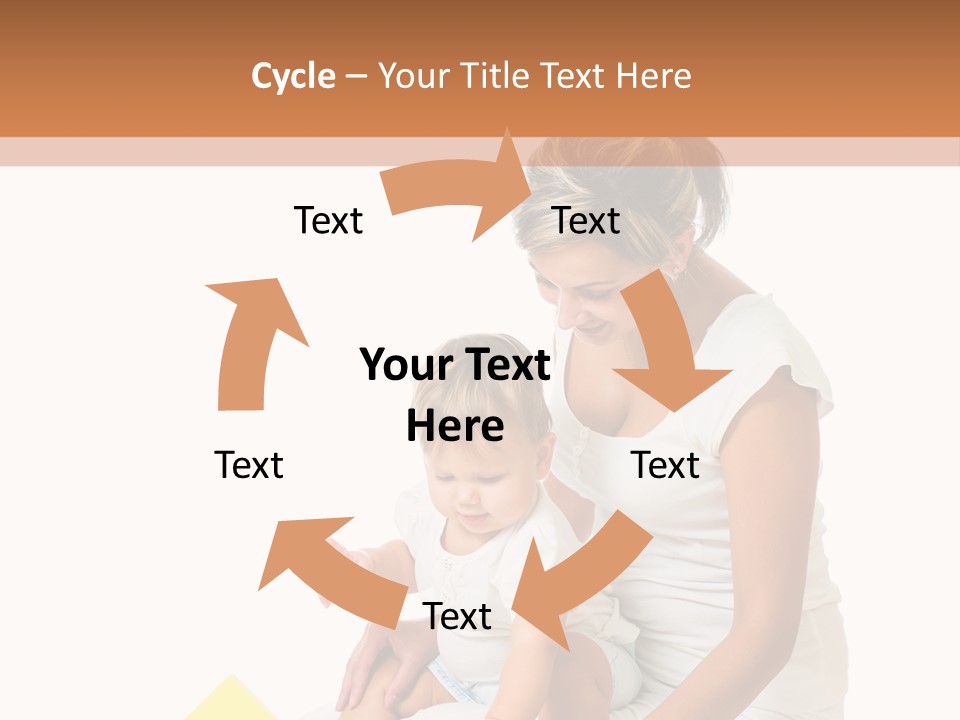 Childhood Showing Education PowerPoint Template