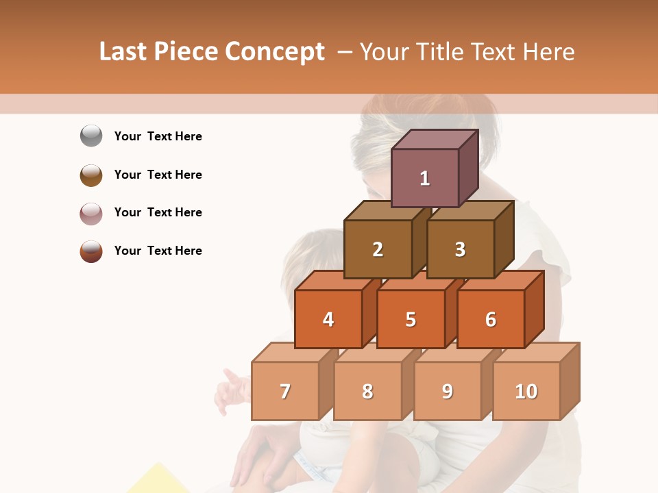 Childhood Showing Education PowerPoint Template