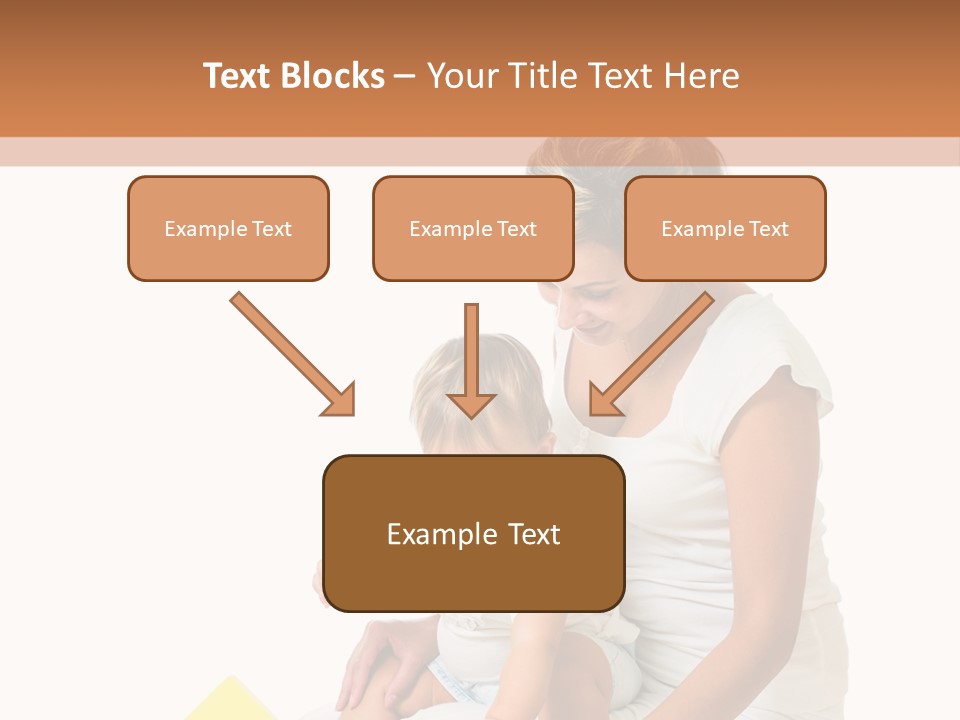 Childhood Showing Education PowerPoint Template