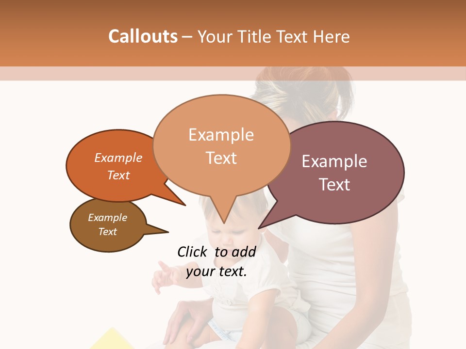 Childhood Showing Education PowerPoint Template