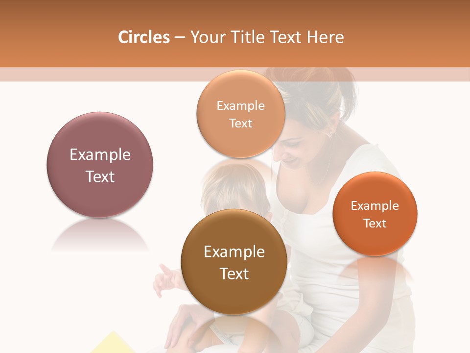 Childhood Showing Education PowerPoint Template