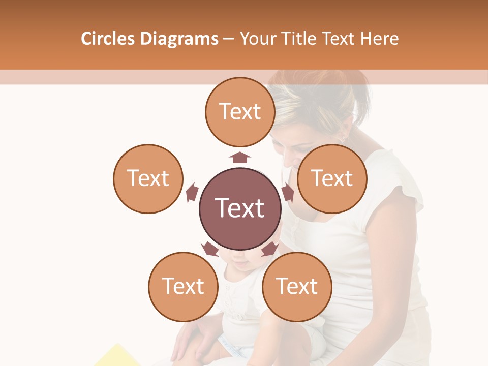 Childhood Showing Education PowerPoint Template