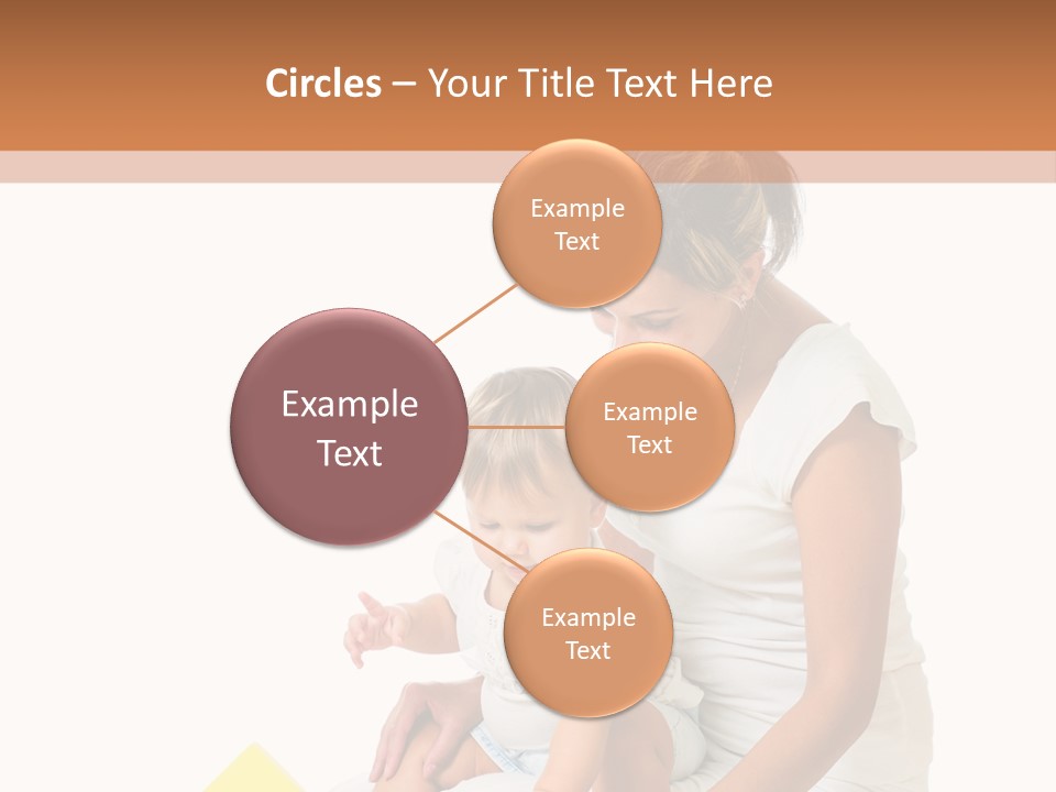 Childhood Showing Education PowerPoint Template