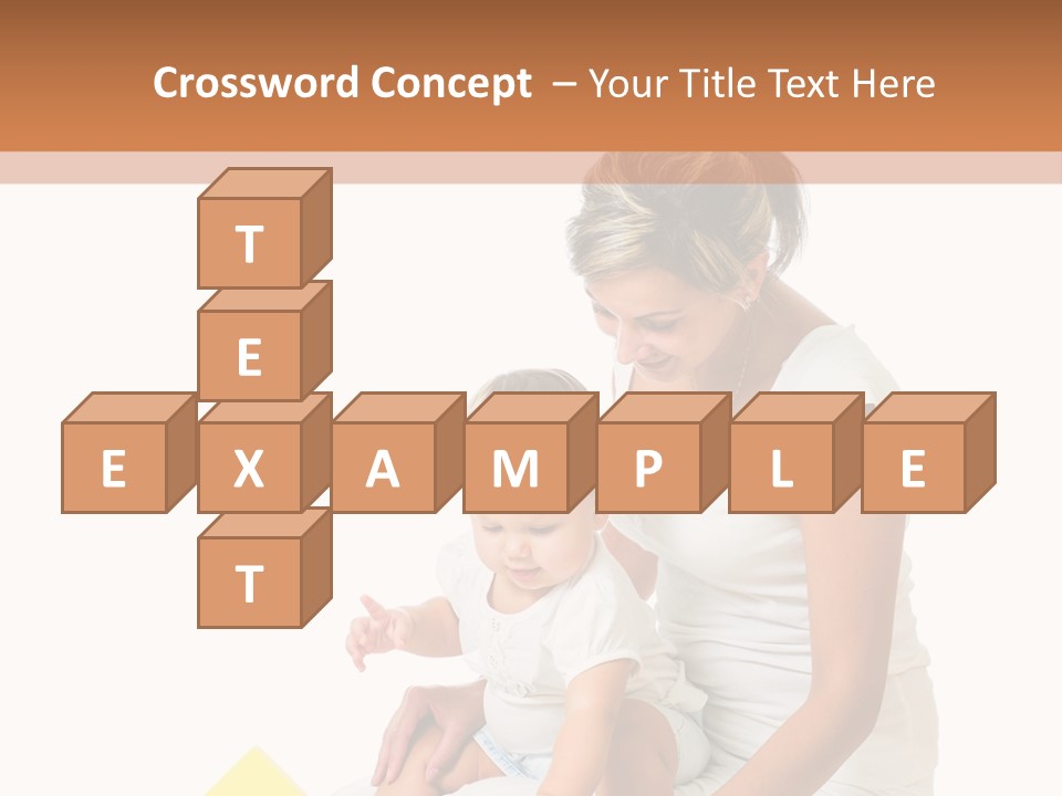 Childhood Showing Education PowerPoint Template