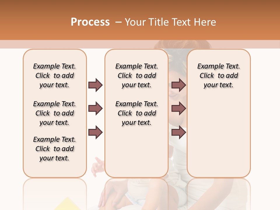 Childhood Showing Education PowerPoint Template