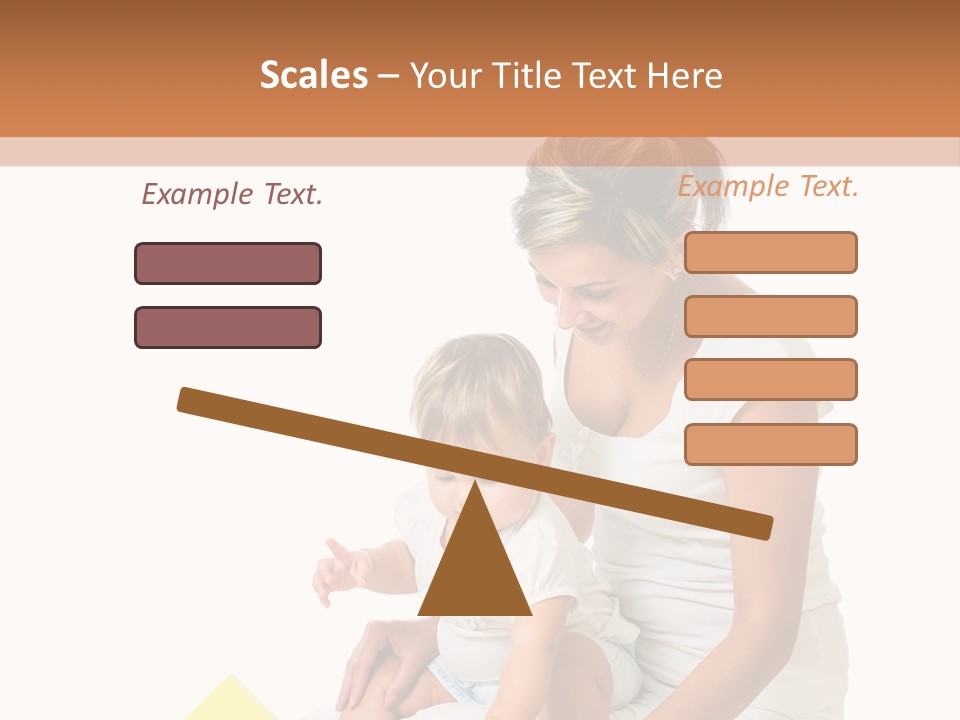 Childhood Showing Education PowerPoint Template