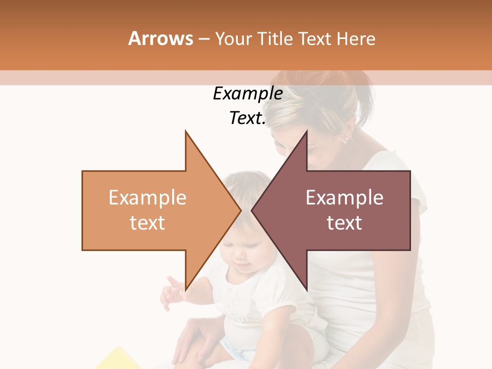 Childhood Showing Education PowerPoint Template