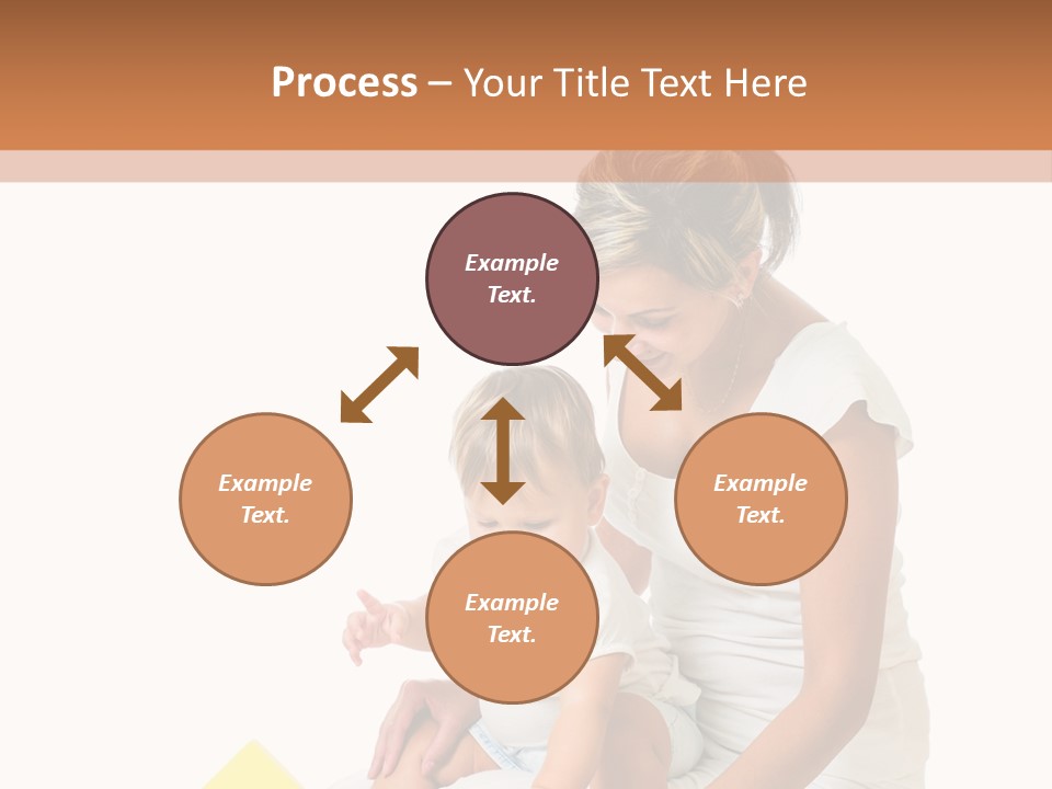 Childhood Showing Education PowerPoint Template
