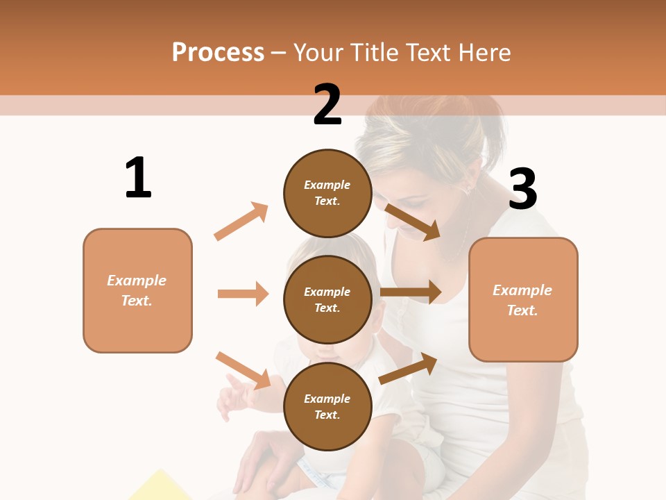 Childhood Showing Education PowerPoint Template