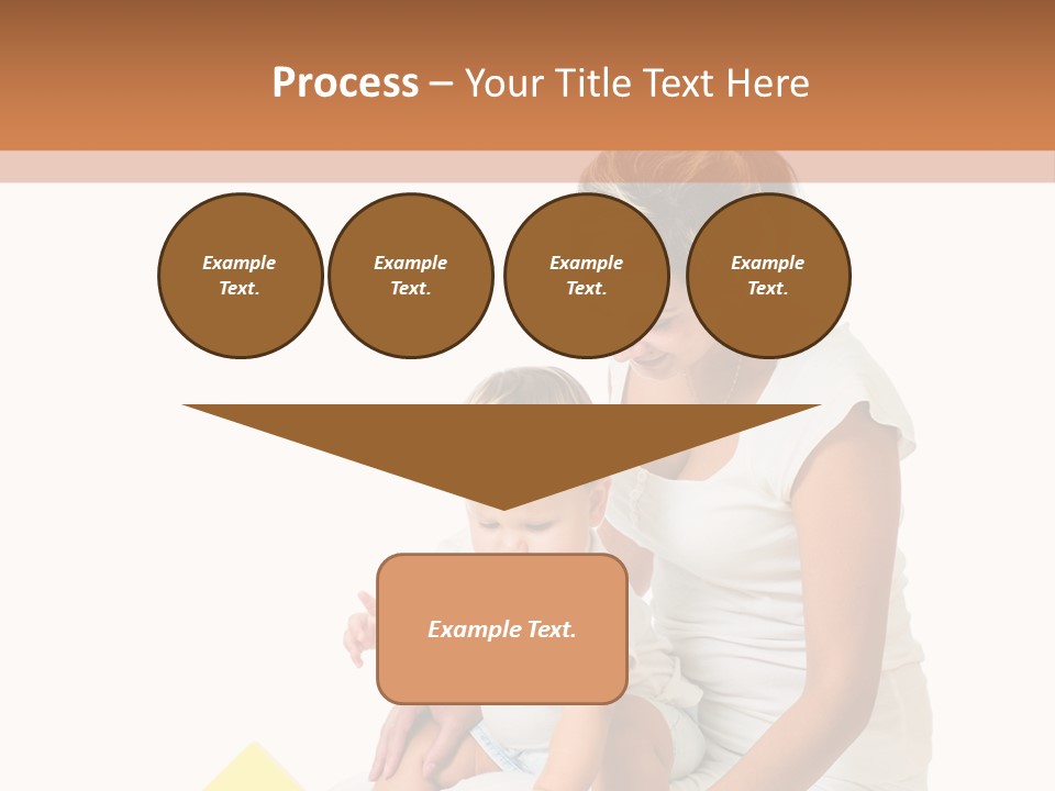 Childhood Showing Education PowerPoint Template